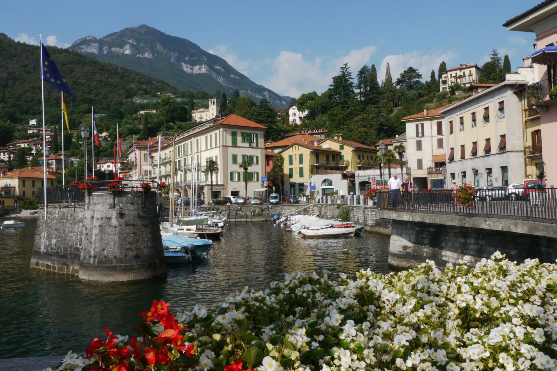 Ufer-Promenade von Menaggio am Lago di Como