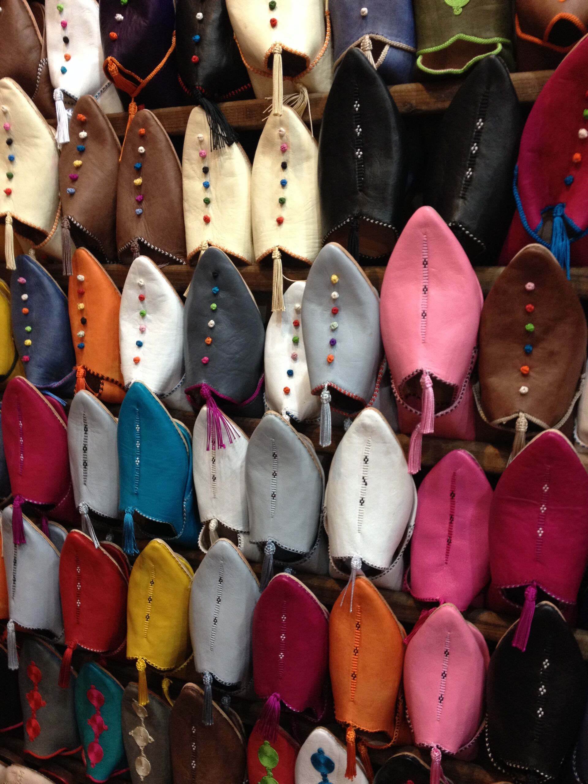 Marokkanische Babouche – Handgefertigte orientalische Leder-Schuhe